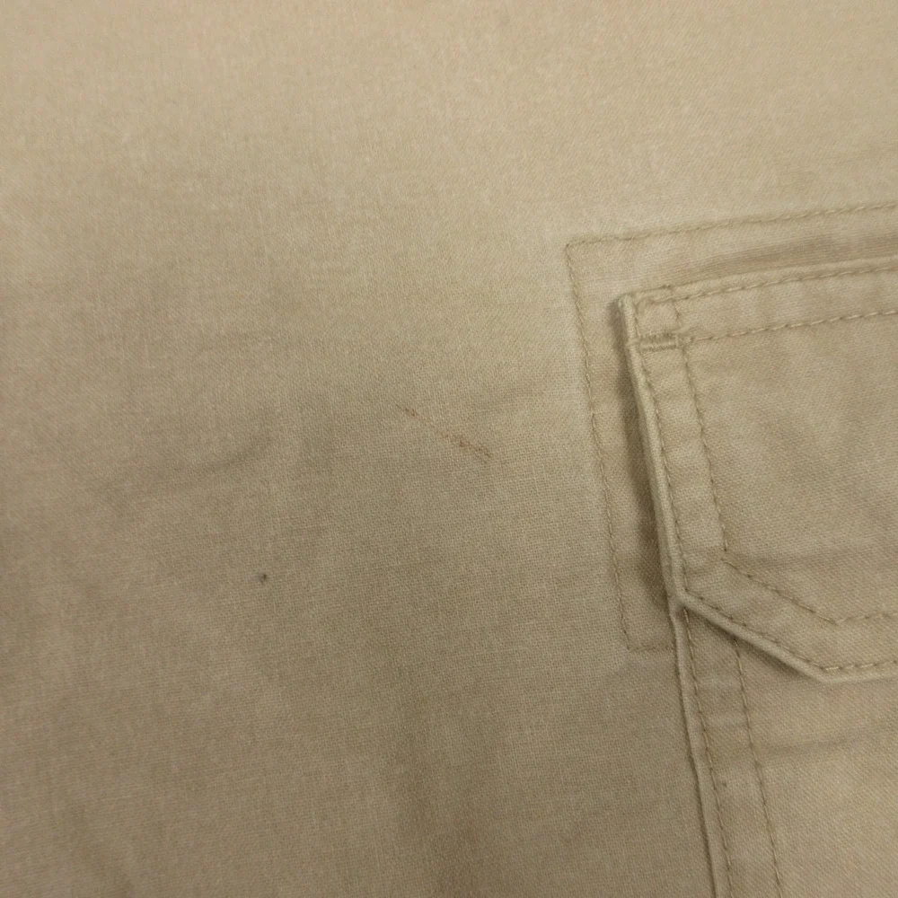 LL Bean Pants Mens 31x34 Beige Classic‎ Fit Cotton Canvas Outdoor Work Hiking